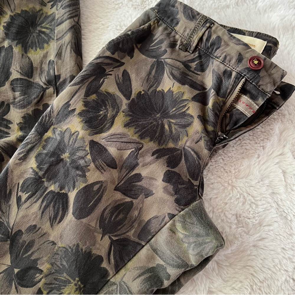 Pilcro Floral Chinos Hyphen Printed Chinos - Picture 5 of 14